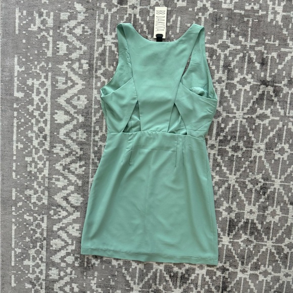 NWT Mint Green BB Dakota 6 Mini Dress Lined Cutouts Sleeveless Summer - Picture 9 of 16